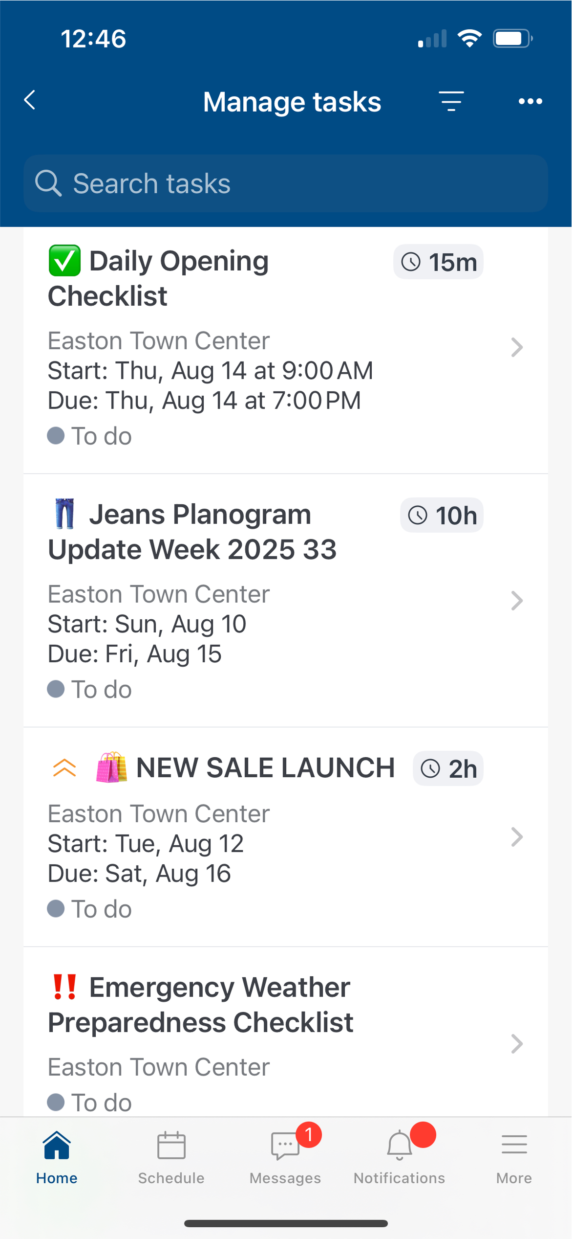 WorkJam Screenshot