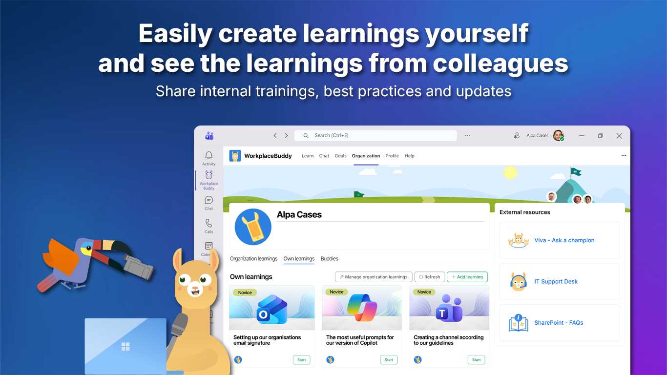 WorkplaceBuddy Screenshot