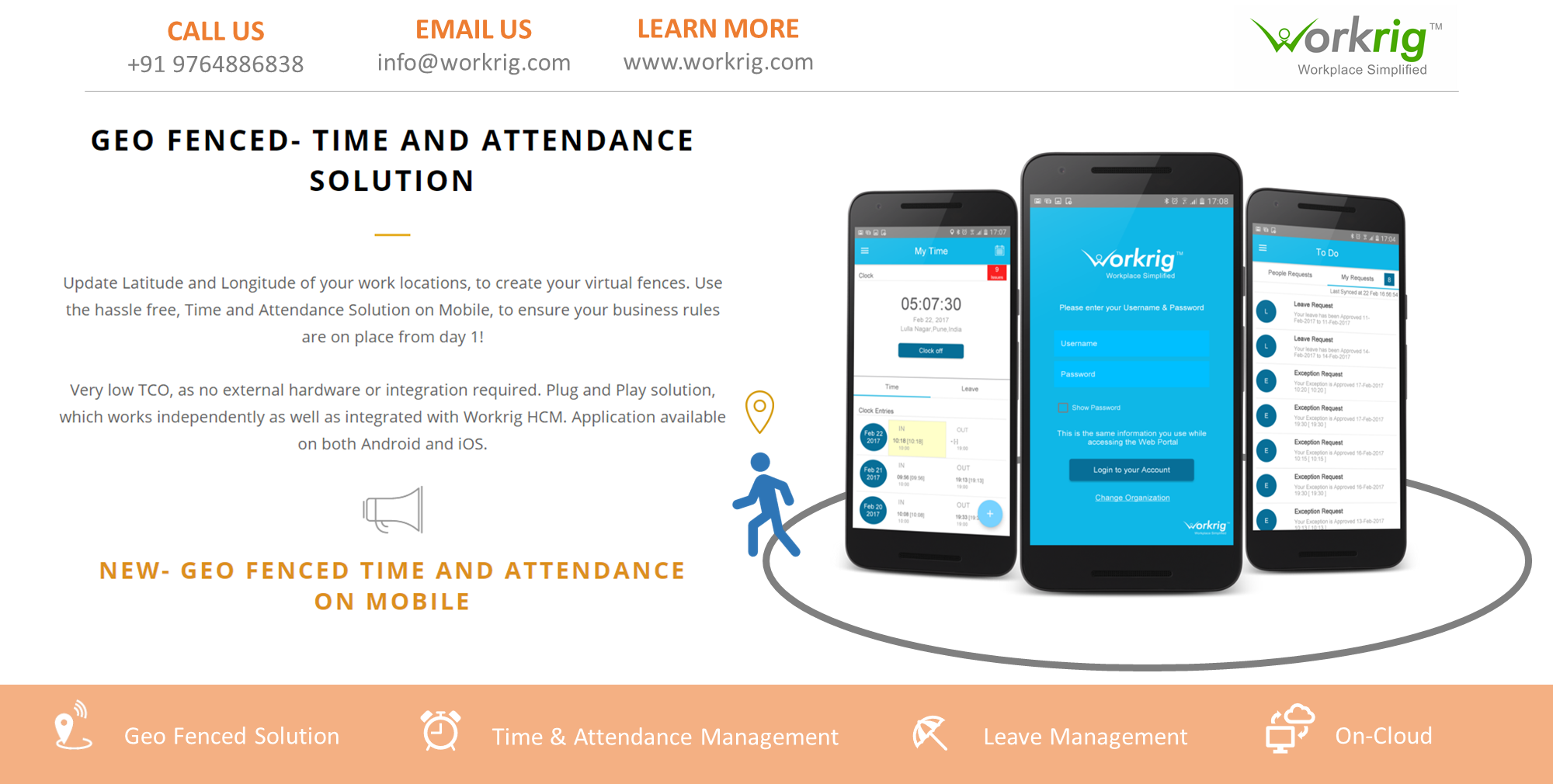 Workrig Time Management Software screenshot & Video
