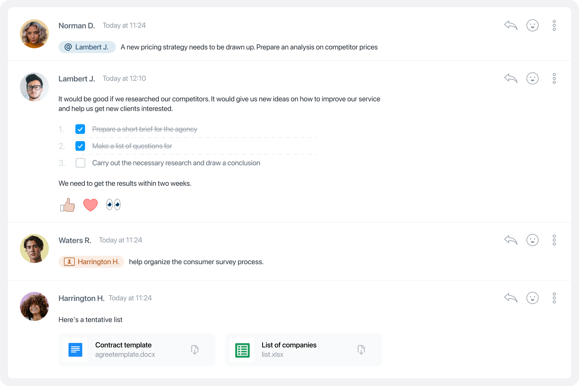 Worksection screenshot & Video