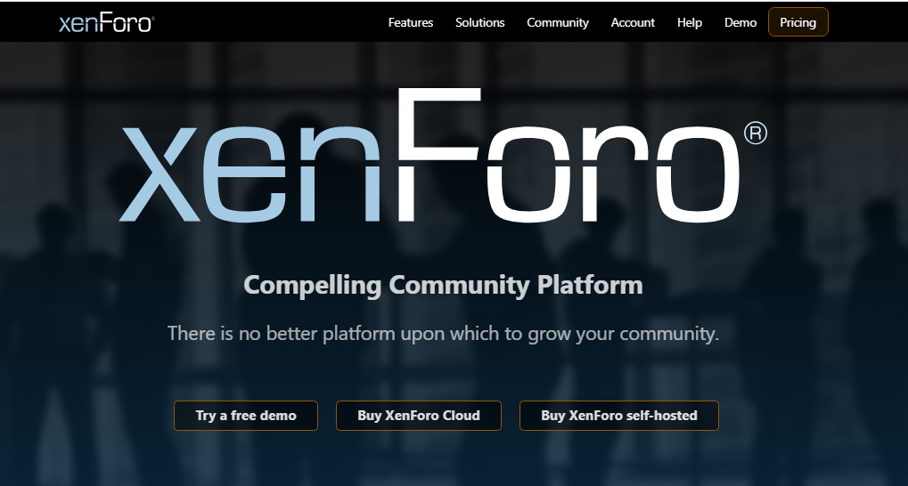 XenForo Screenshot