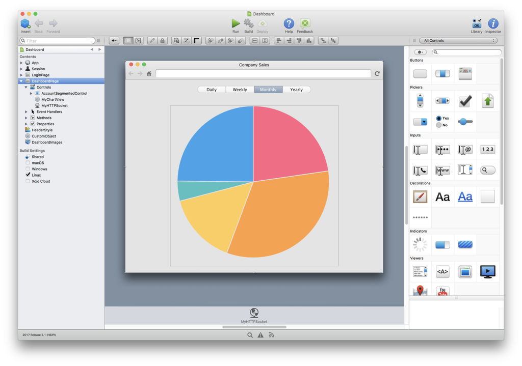 Xojo Screenshot