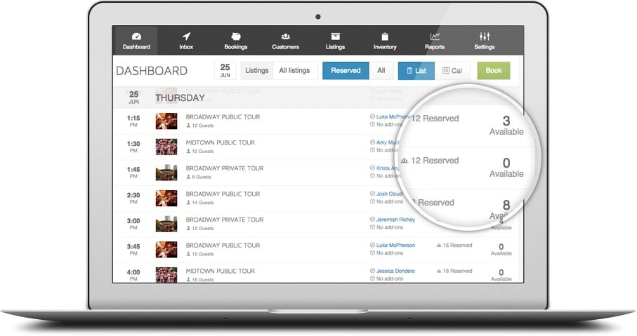 Xola Screenshot
