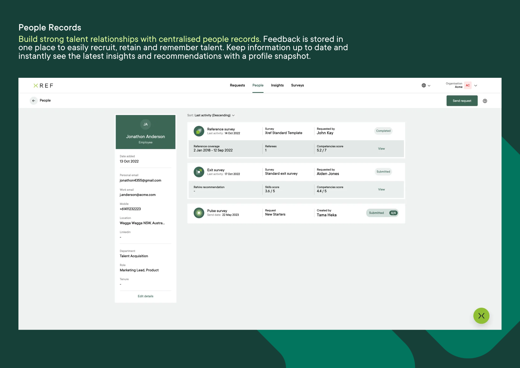 Xref screenshot & Video
