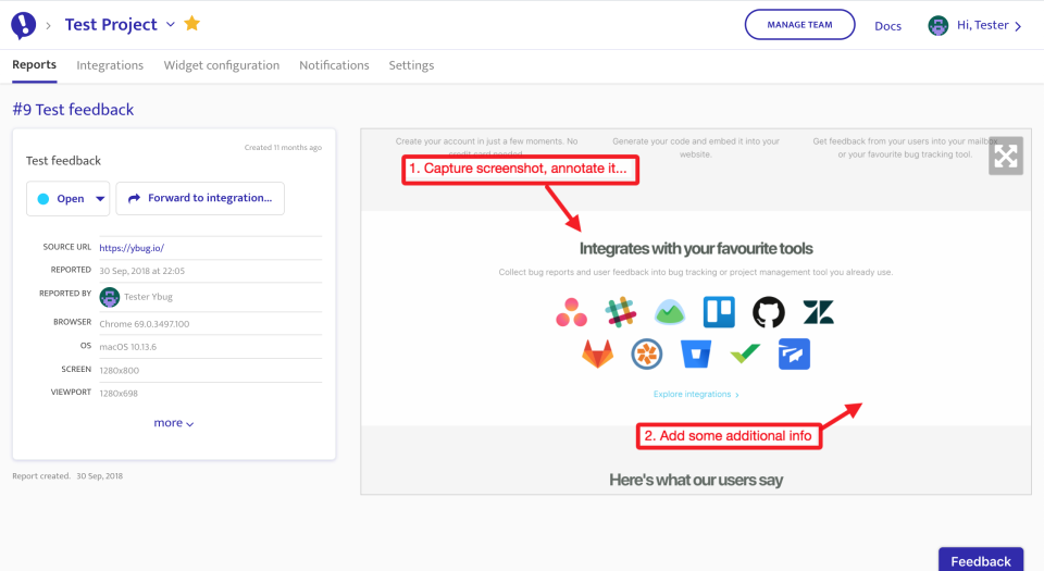 Ybug Screenshot