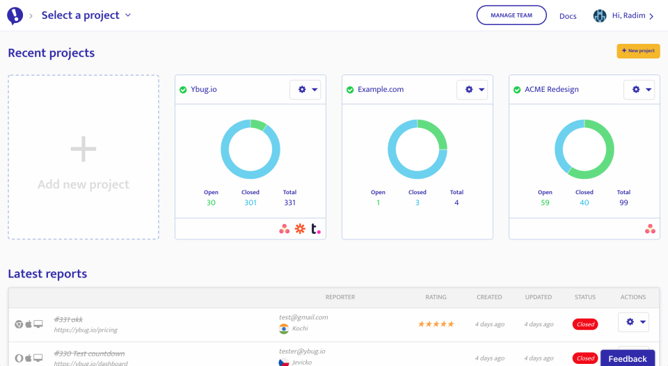 Ybug Screenshot
