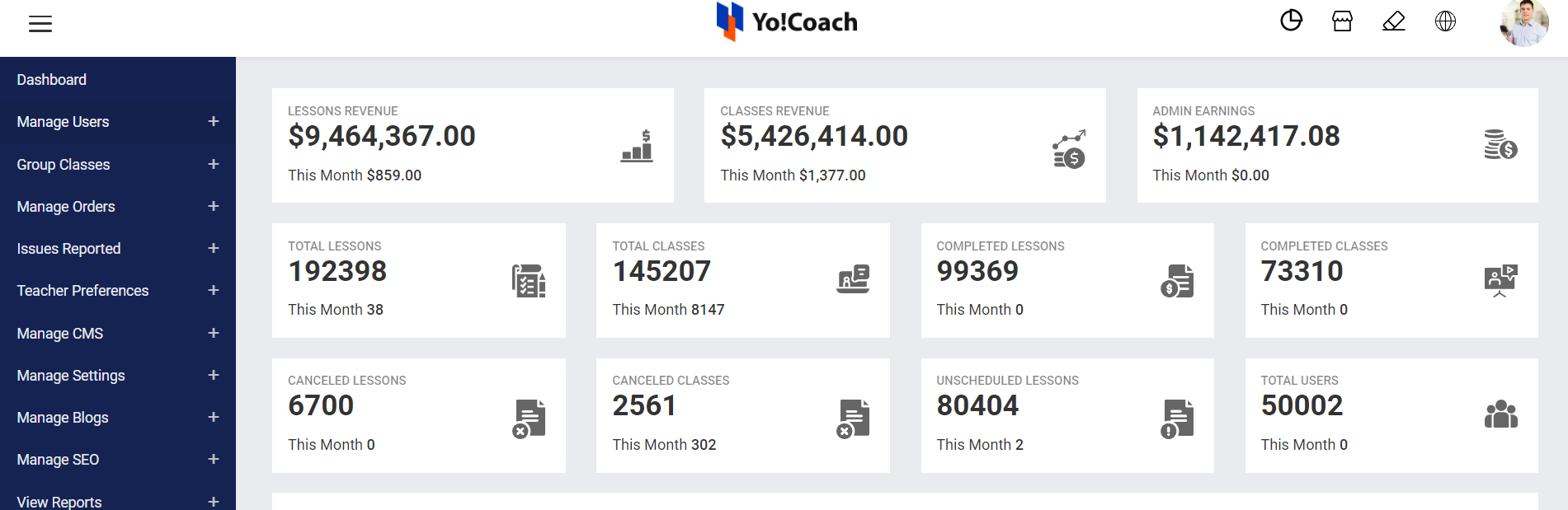 Yo!Coach Screenshot