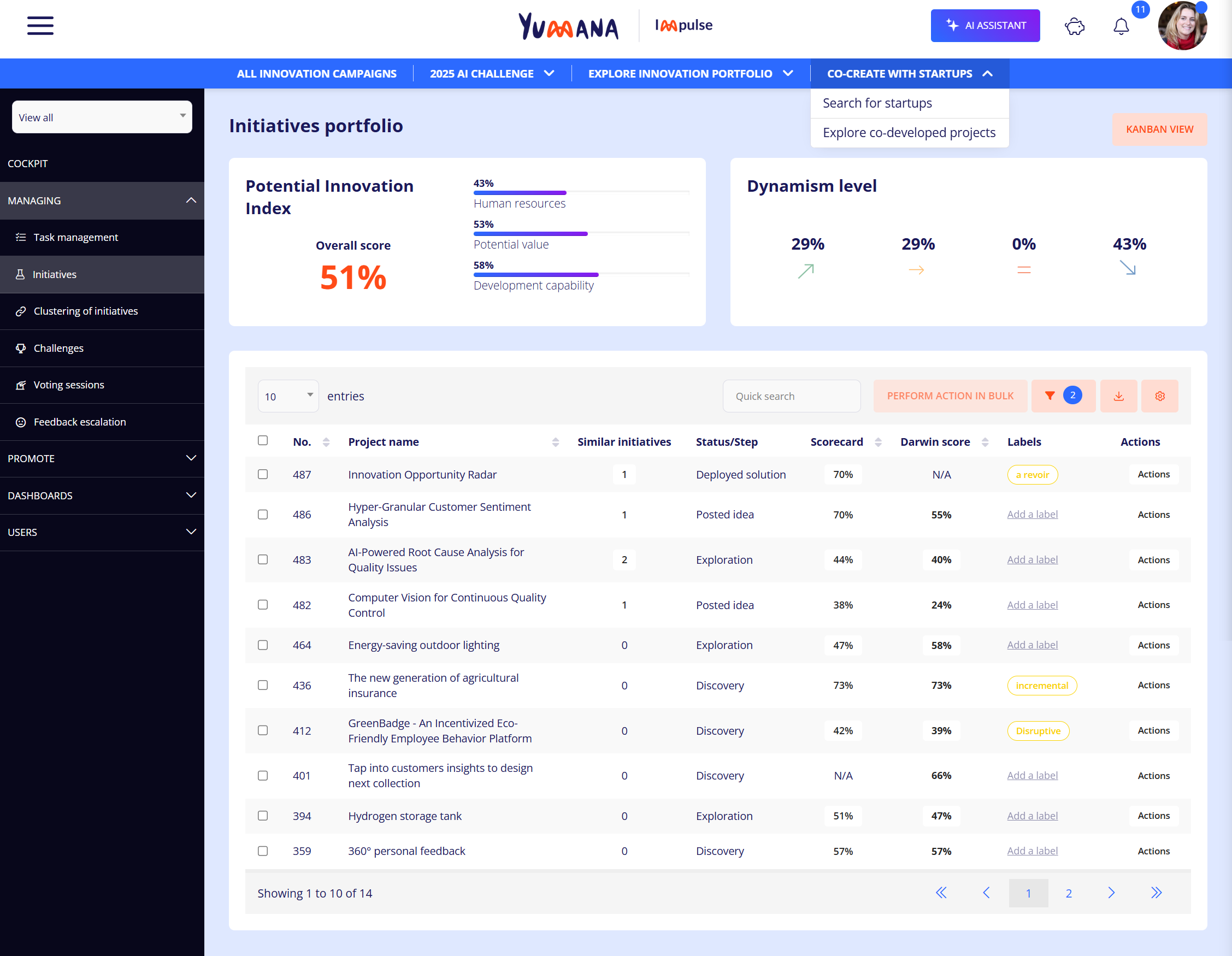 Yumana Screenshot