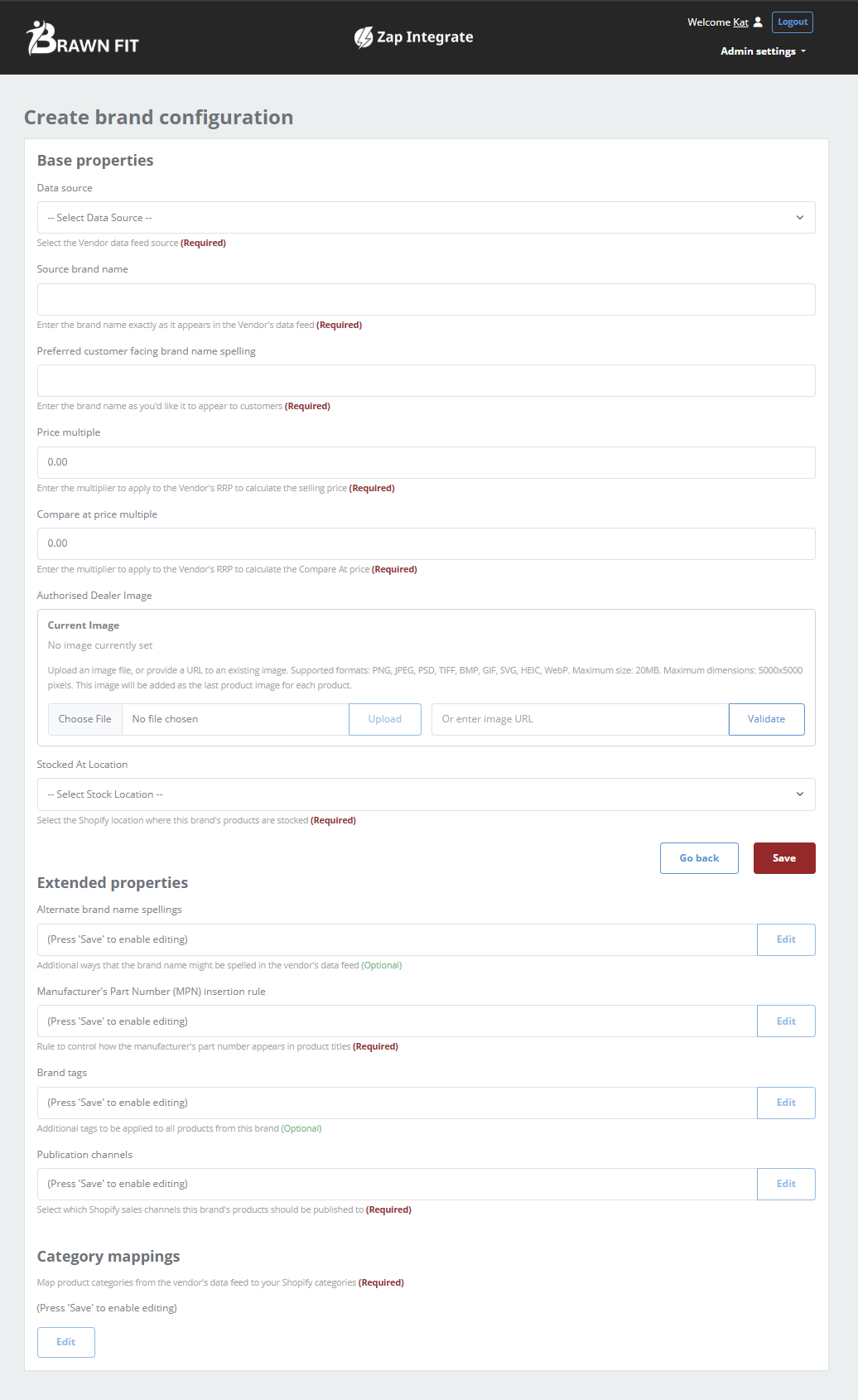 Zap Integrate Screenshot