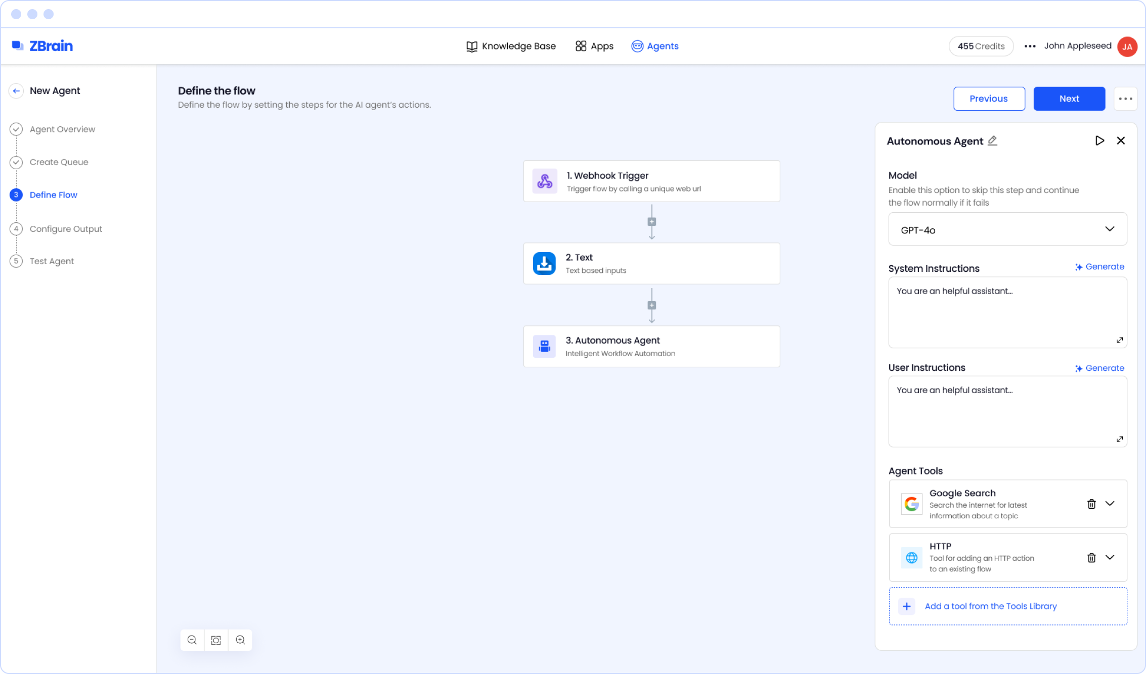 ZBrain Screenshot