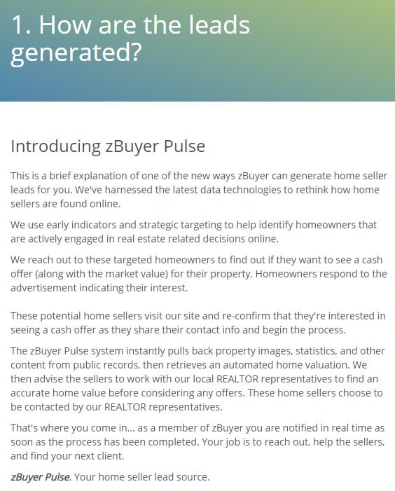 zBuyer Screenshot