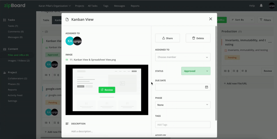 zipBoard Screenshot