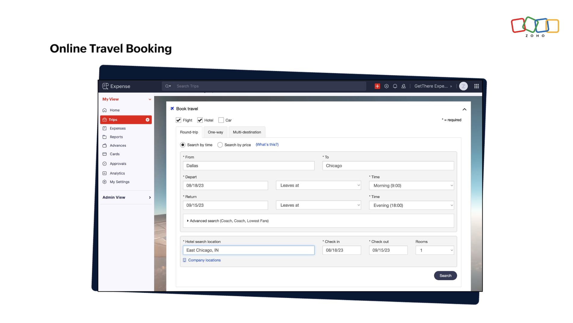 Zoho Expense screenshot & Video