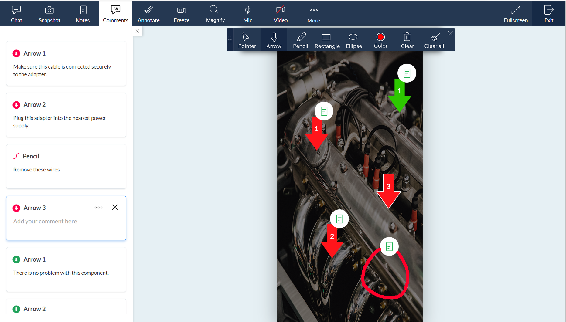 Zoho Lens Screenshot