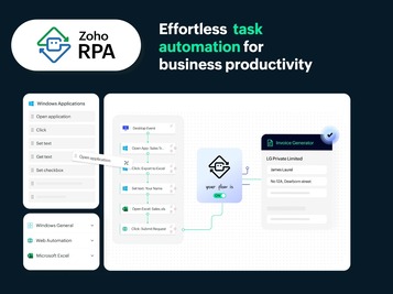 Zoho RPA Screenshot