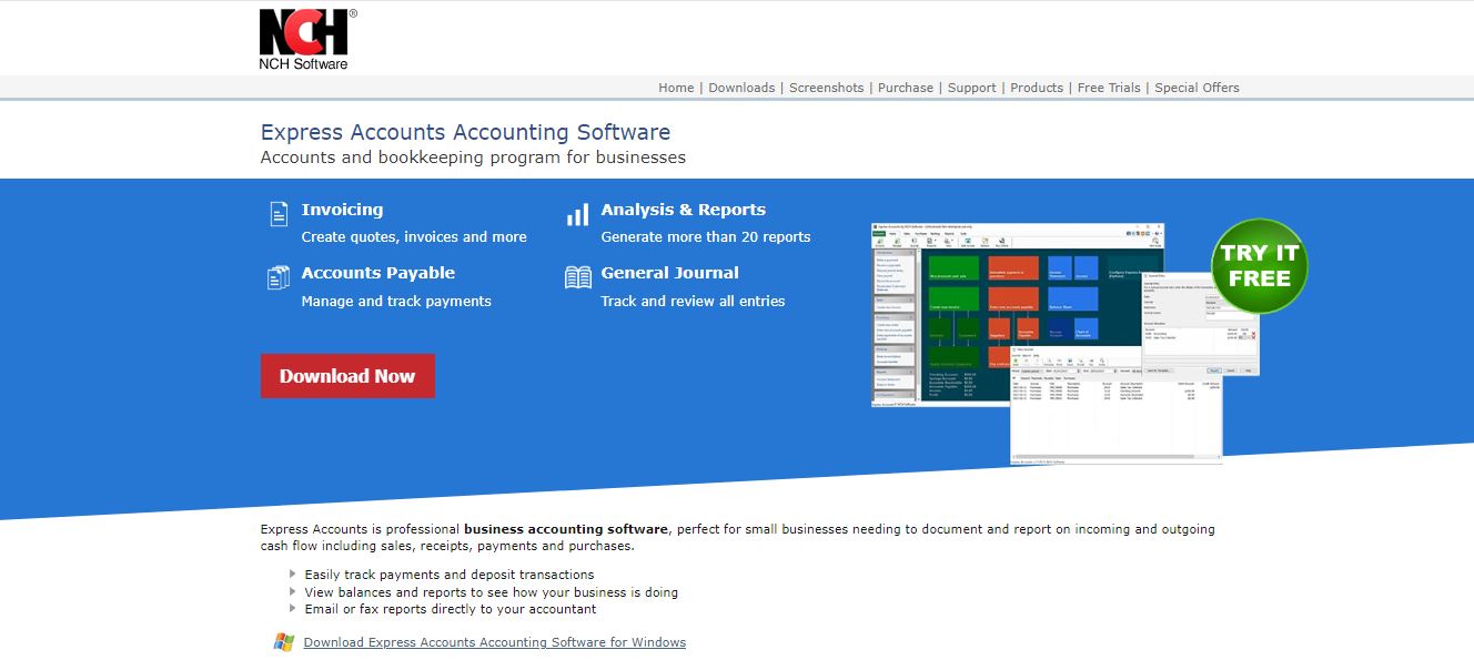 NCH Express Account