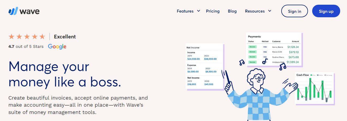 Wave Accounting
