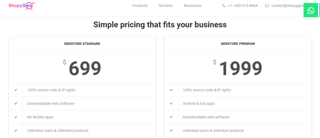 Shopygen - Genstore Script