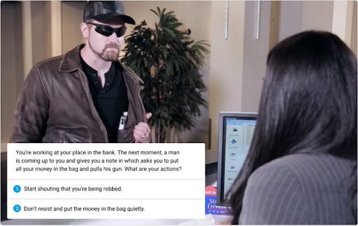 how to deal with armed robbery is an example