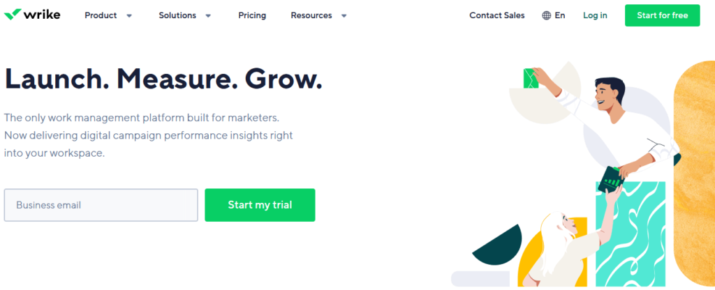 Wrike Best Marketing Project Management Software