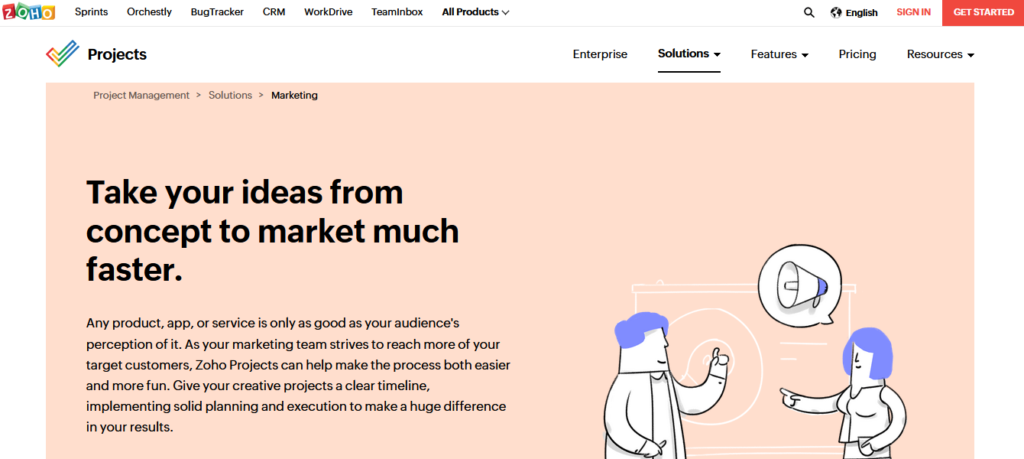 Zoho Project Best Marketing Project Management Software