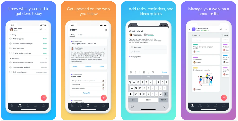 Asana best Project Management App
