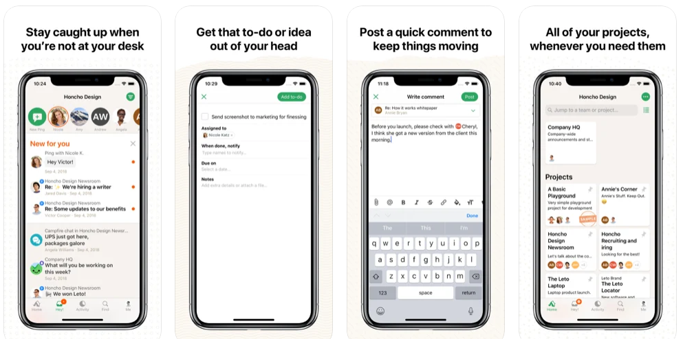 Basecamp best Project Management App