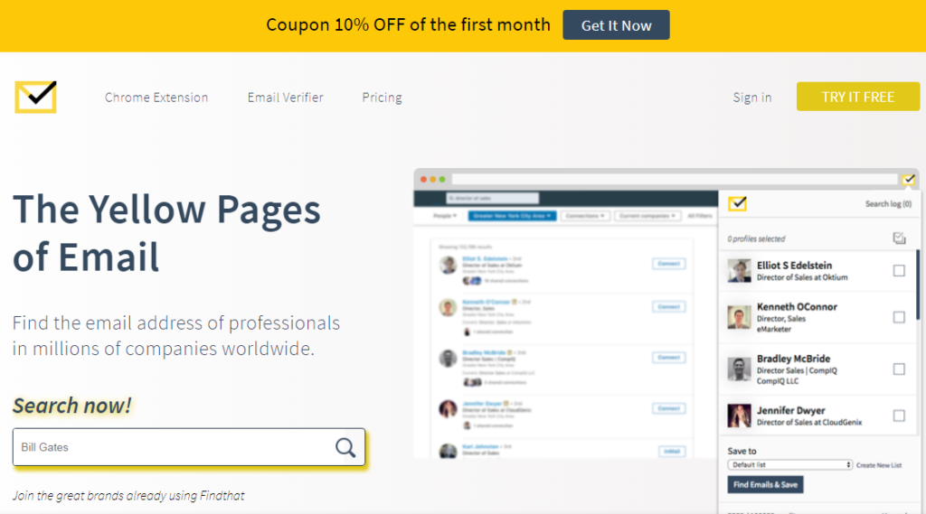Findthatemail Email Finders Tool