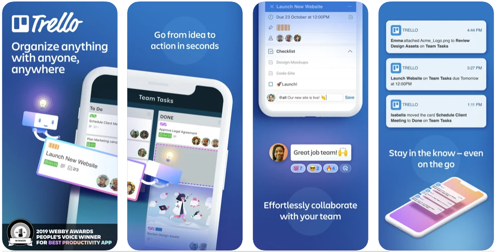 Trello best Project Management App