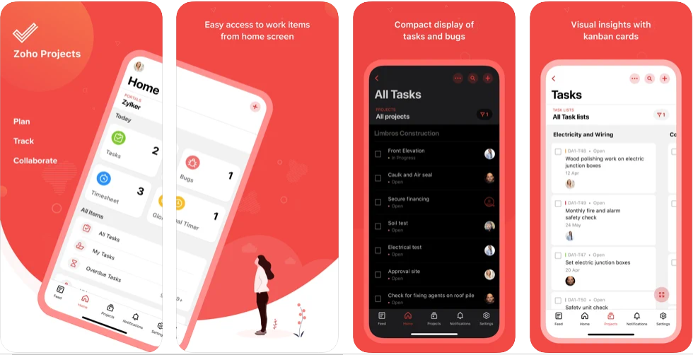 Zoho Project best Project Management App