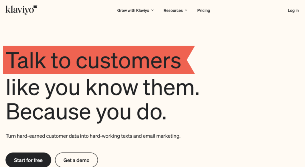 Klaviyo-best-ecommerce-tool