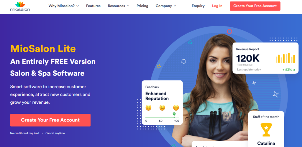 MioSalon free salon software