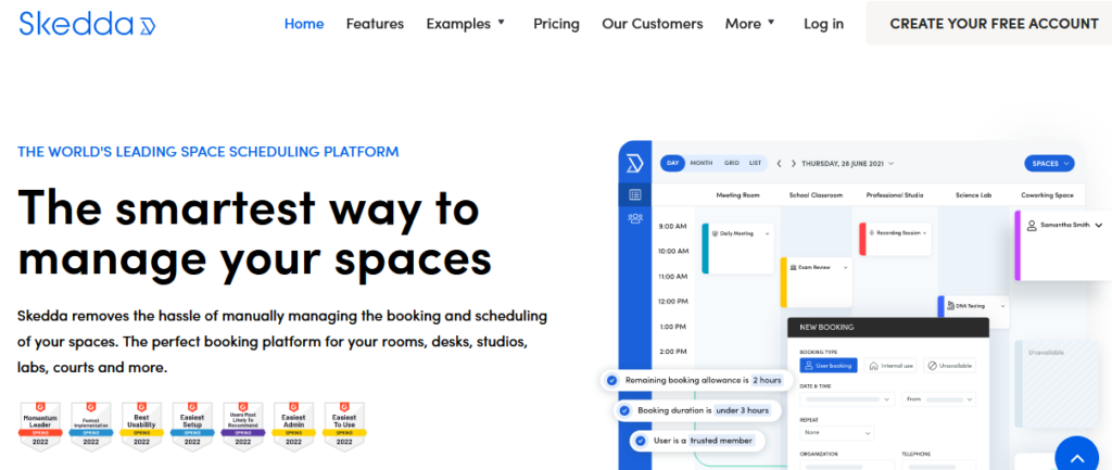 skedda Room Scheduling Software