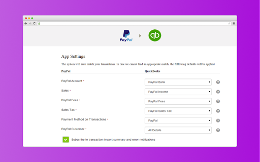 Payment gateway integration
