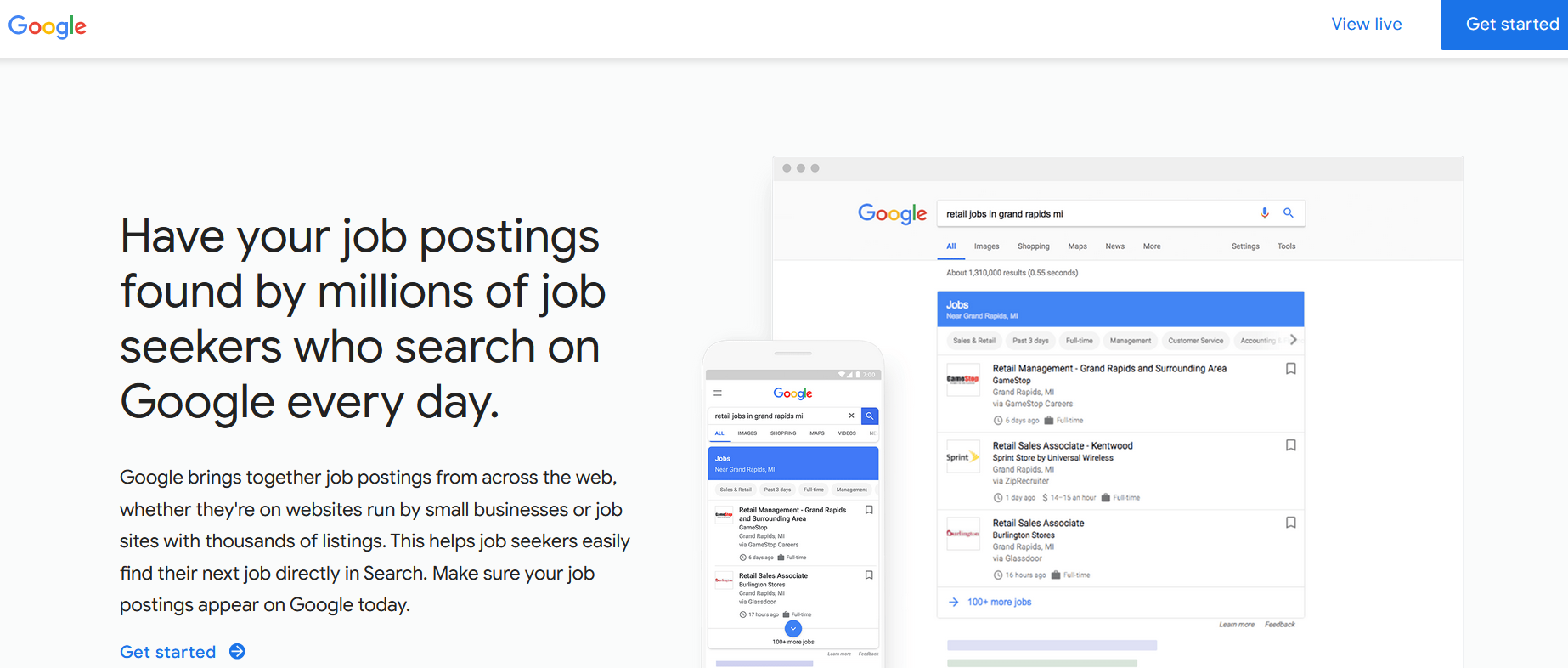 image of Google For Jobs