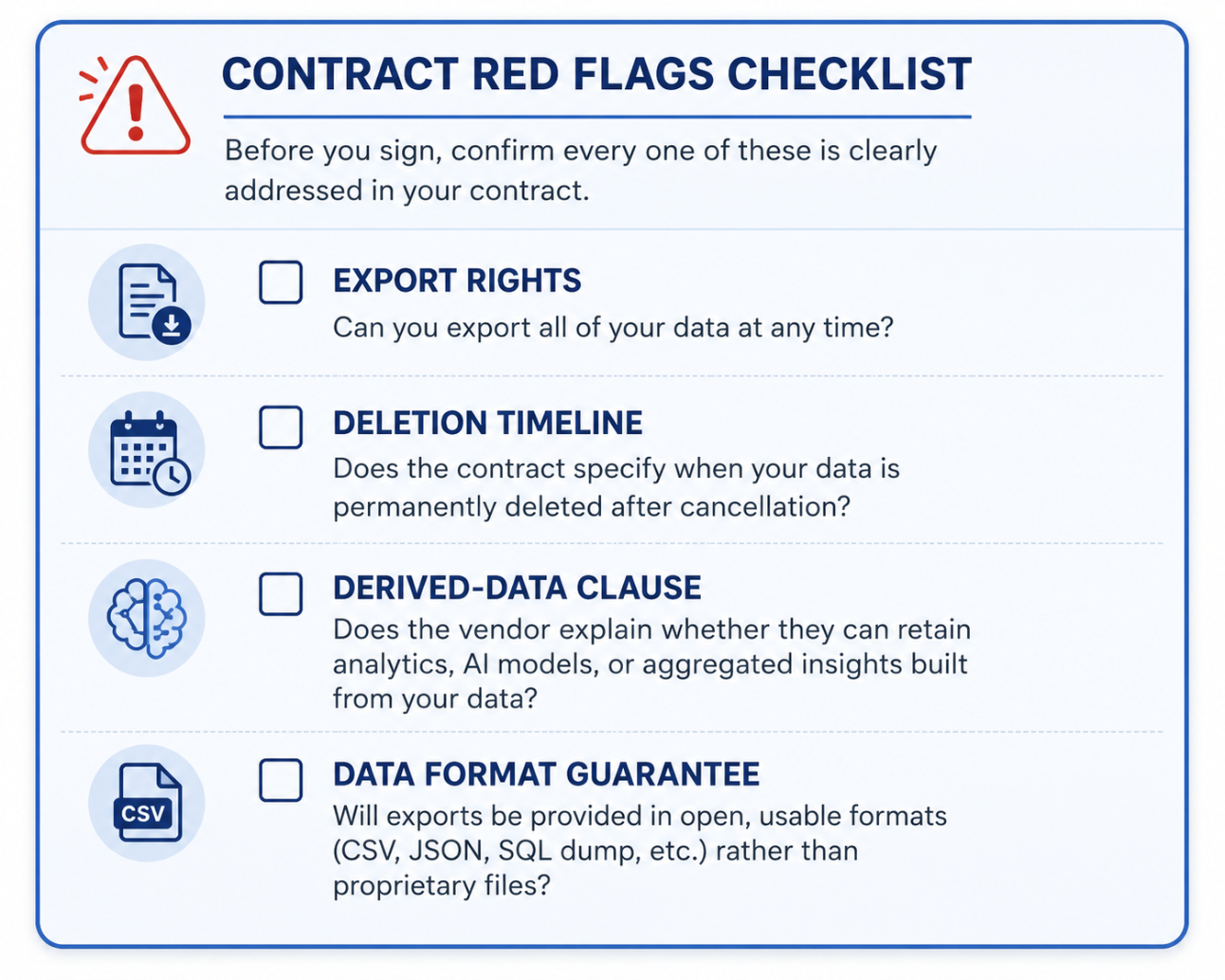 Contract Red Flags Checklist softwareworld blog image.