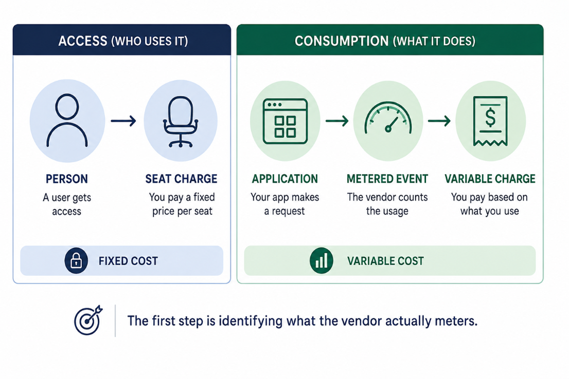 Per Seat vs Usage-based Pricing softwareworld blog image.
