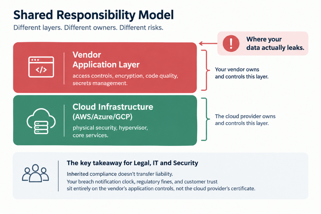 shared responsibility model Softareworld blog.