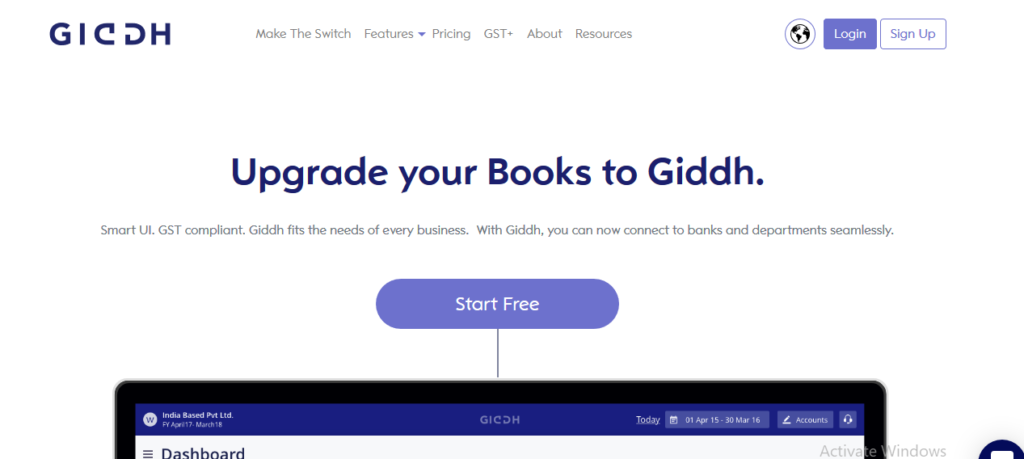 Giddh Top Accounting Software India