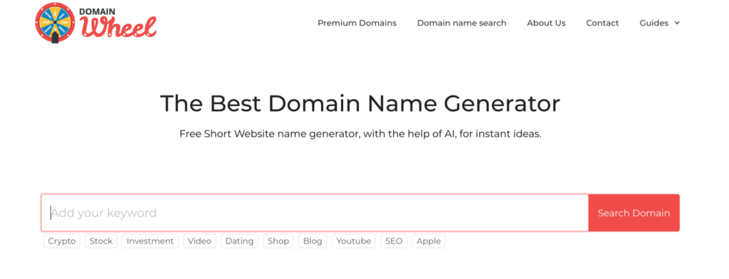 domain-wheel-domain-name-generators