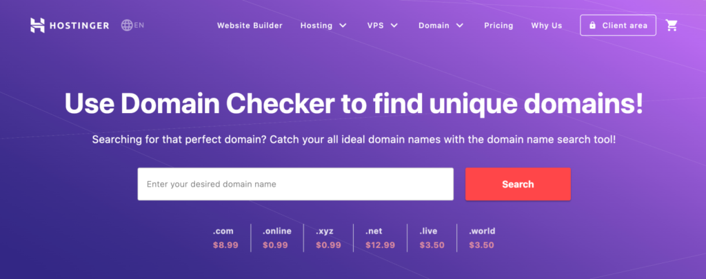 hostinger-domain-name-generators