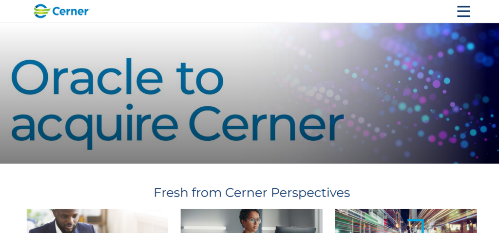 Cerner best Healthcare Software Company