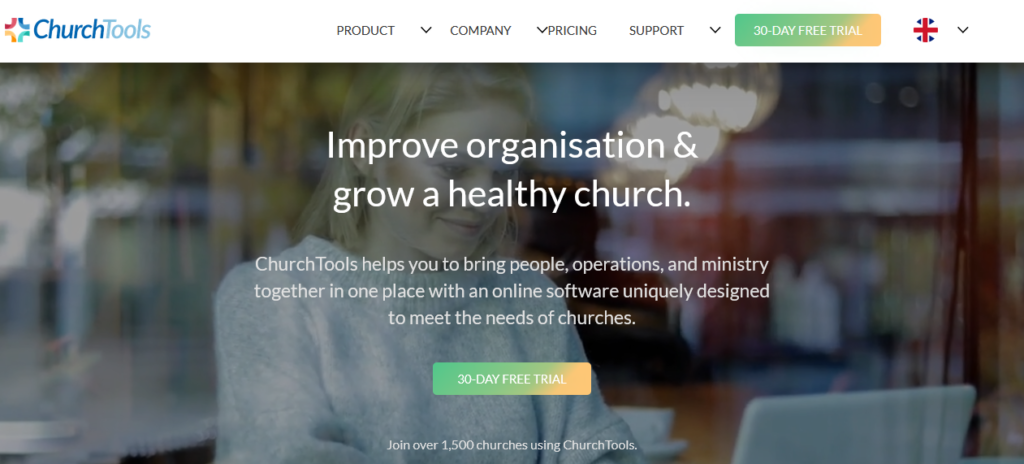 ChurchTools-software de gestión de iglesias