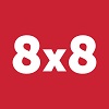 logotipo de 8x8