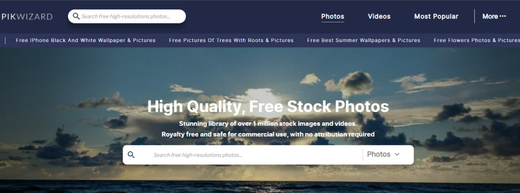 PikwizardStock Photo Sites