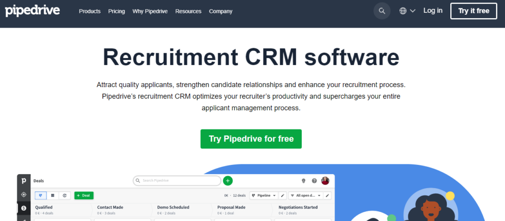 Pipedrive-best-recruitment-crm-software