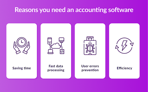 Reasons you need an accounting software