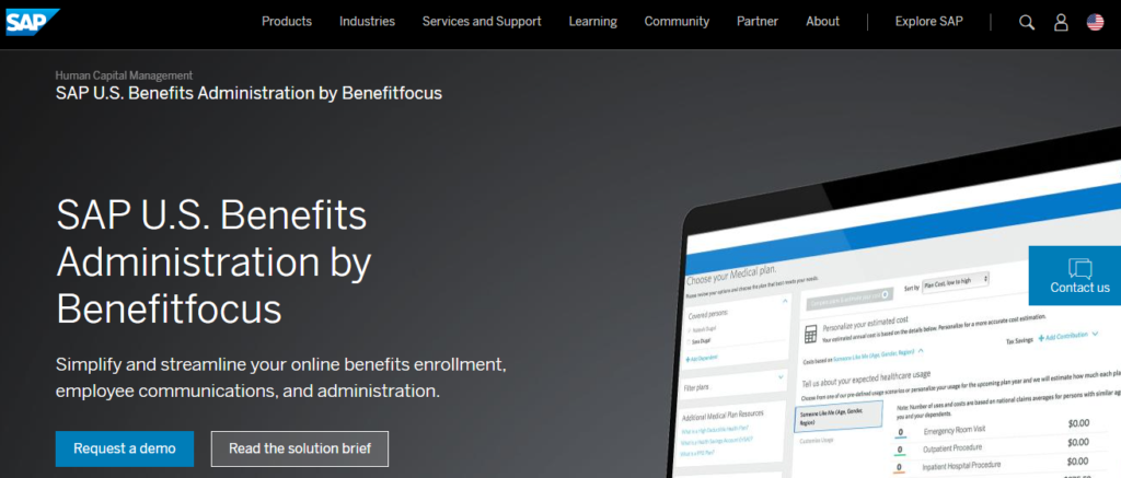 SAP-best-benefits-administration-software