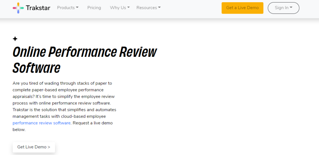 Trakstar-best-performance-review-software