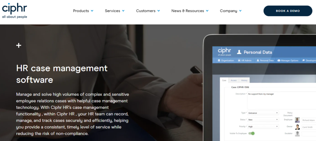 ciphr-best-hr-case-management-software